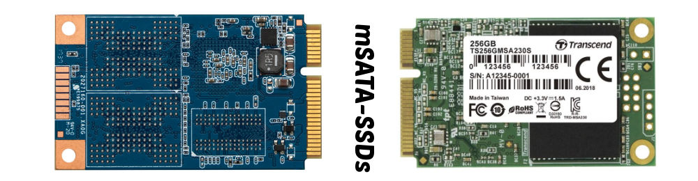 mSATA SSDs