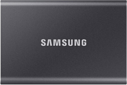 Mit einer externen Samsung T7 SSD speichert ihr mal eben 2 TB!