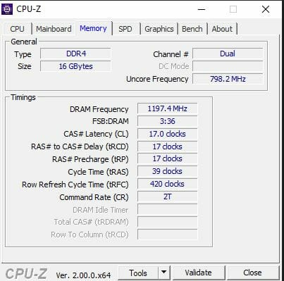 Dual-Channel überprüfen RAM