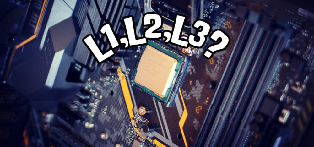 Eine CPU in einem Mainboard verbaut
