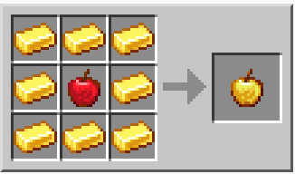 Goldener Apfel Minecraft