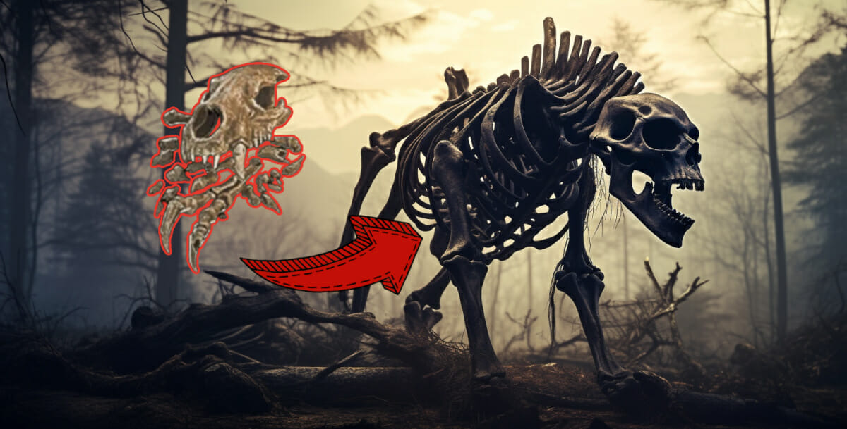Zermahlene Tierknochen von einer Bestie in Diablo 4