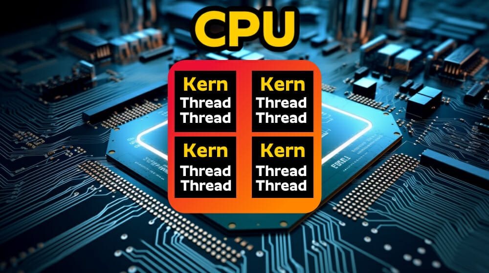 Prinzip und Unterschied CPU-Kerne und CPU-Threads