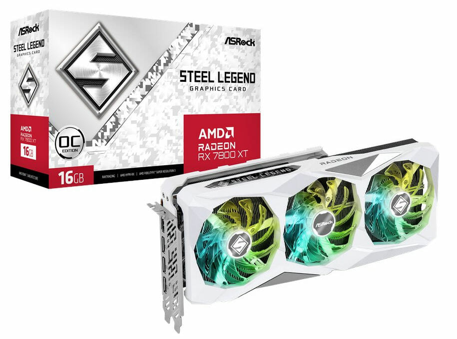 ASRock Steel Legend Radeon RX 7800 XT OC