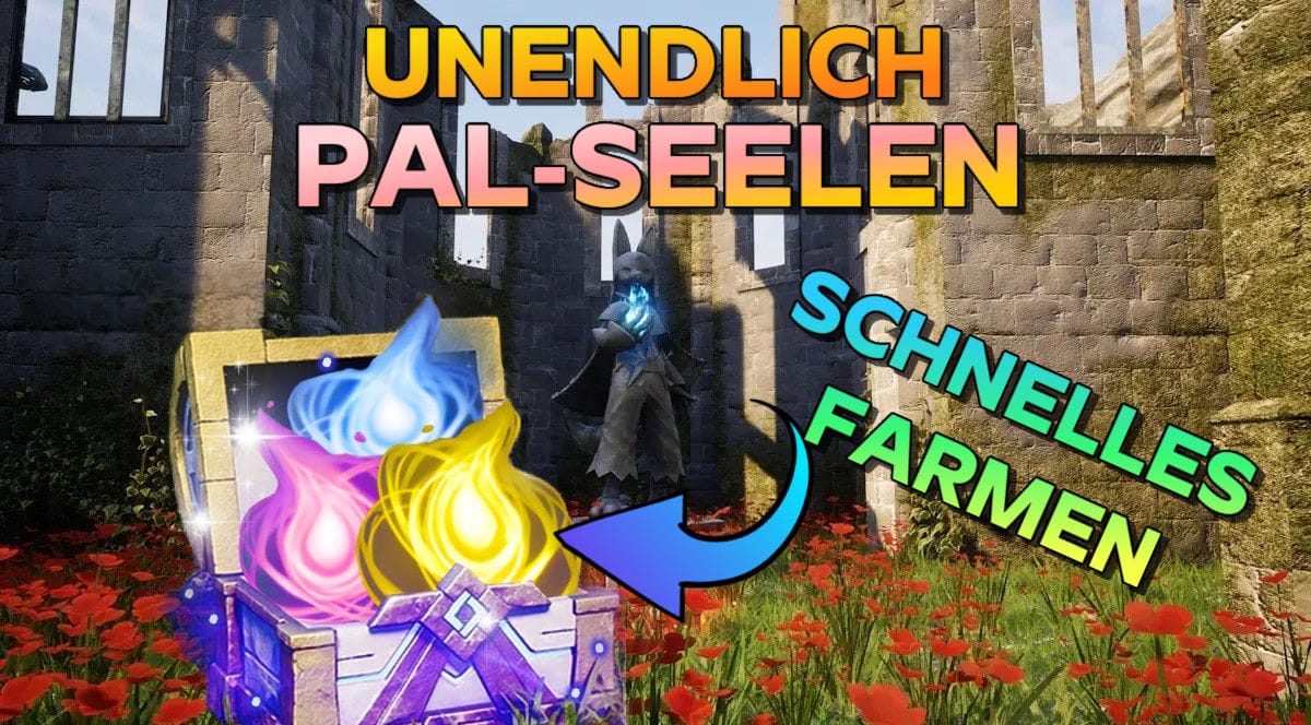 Palworld Pal-Seelen farmen Titelbild