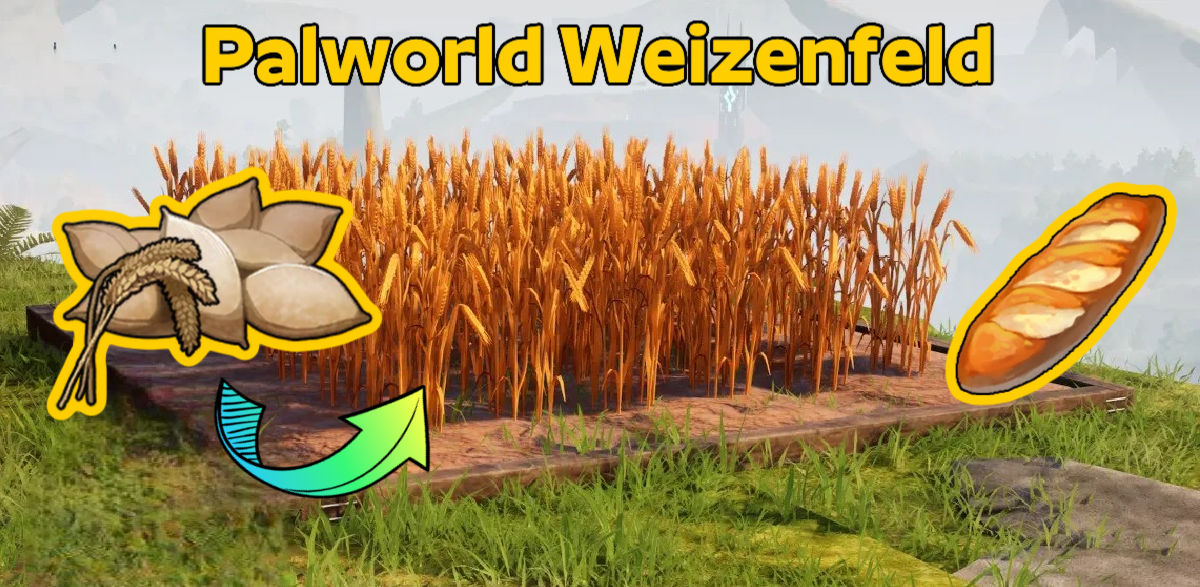 Palworld Weizensamen in Weizenfeld